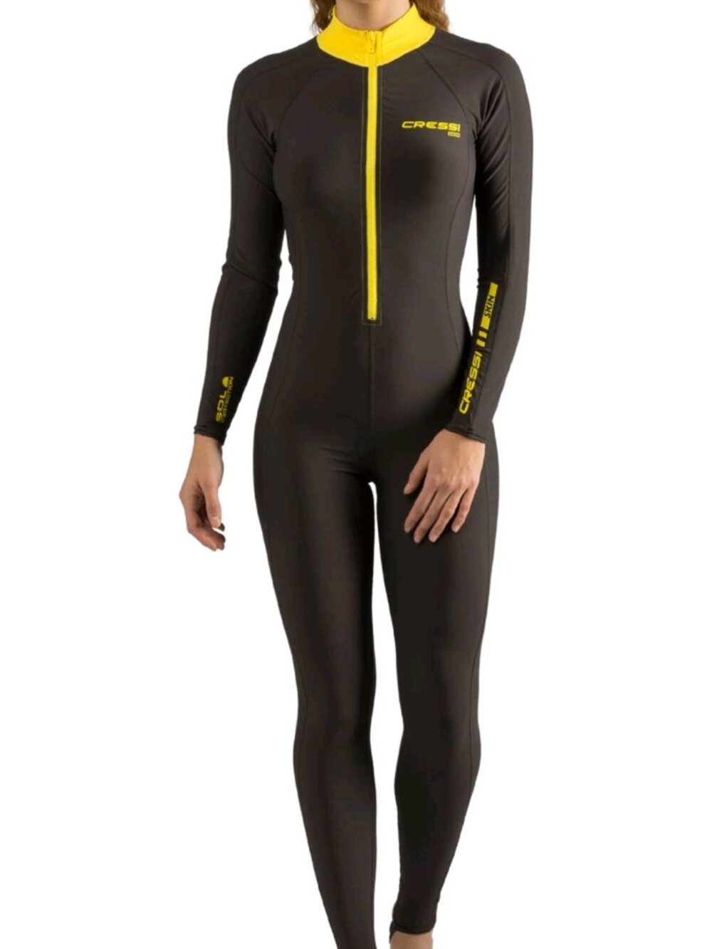 Cressi Skin All-in-One Full Body Rash Guard Women Medium UV UPF 50+ Activewear